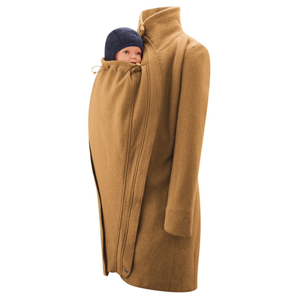 Mamalila Baby Wearing & Pregnancy Coat Wool Oslo - meðgöngu úlpa